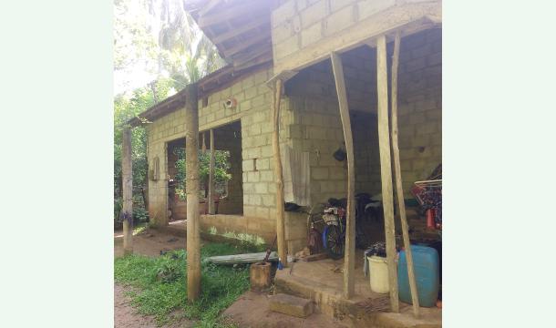 Cover 😞Please. help us build a house 😔