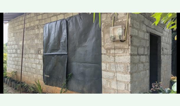 Cover To finish a half-finished house