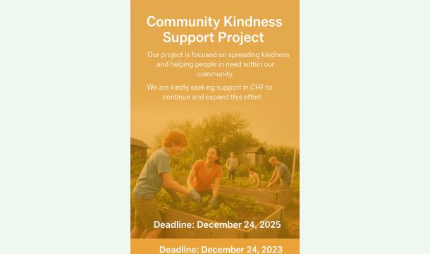 Cover Community Kindness Support Project