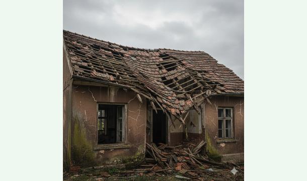 Cover ⚠️ 6 LIVES IN DANGER! Our Roof is About to COLLAPSE - We Urgently Need LKR 1,000,000