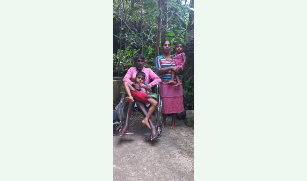 Cover Donation me..I am a paralyzed man