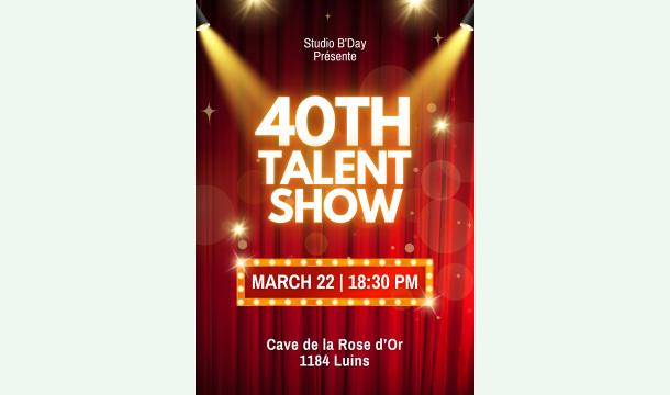 Cover Bienvenue sur la cagnotte de mes 40 ans