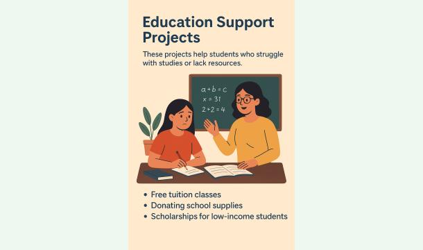 Cover Education Support Projects