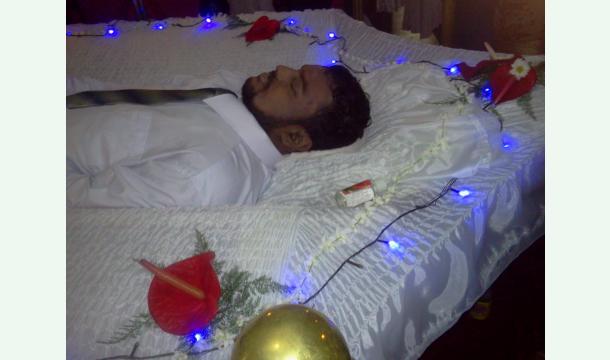 Cover Help funeral of my friend 