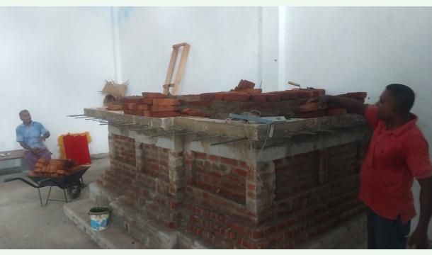 Cover Finish the work at the temple.