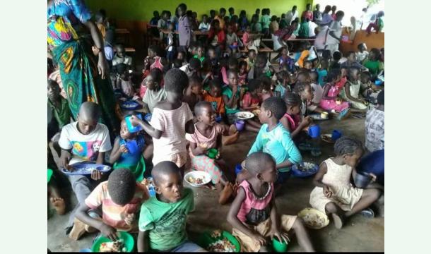 Cover Charity Project in Malawi africa, Helping to poverty line of just $2.15 a day