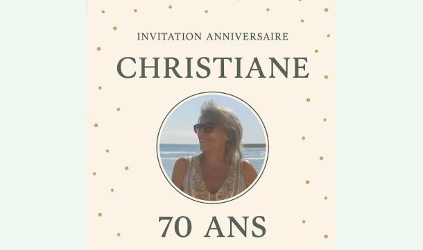 Cover 70 ans - Christiane 