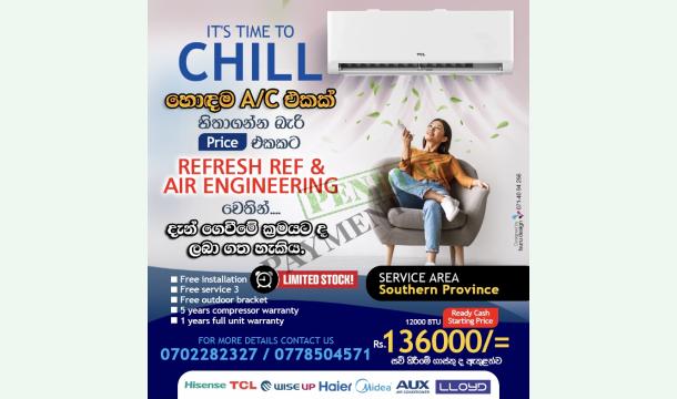 Cover my entrepreneurship is air condition repairing my company started. But now loss . 😣Company restart...