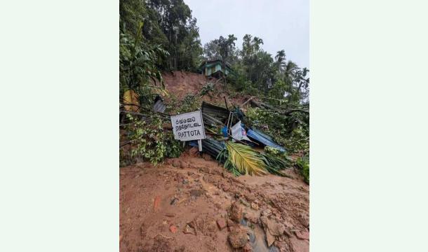 Cover I lost my home in the cyclone that hit my country, my country Sri Lanka.