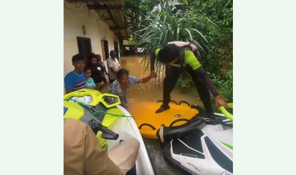 Cover To help my village people to survive from flooding 