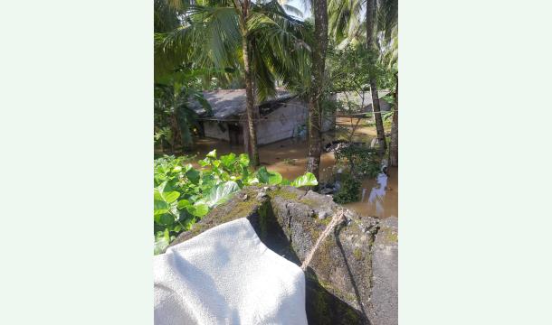 Cover Flood in Sri Lanka 