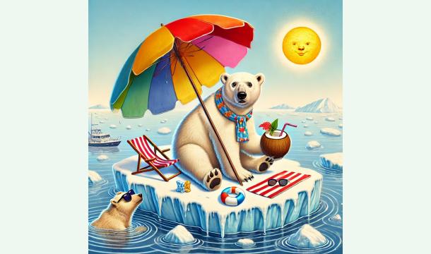 Cover Save the Polar Bears – Fund Their Sun Umbrellas! ☀️❄️🐻