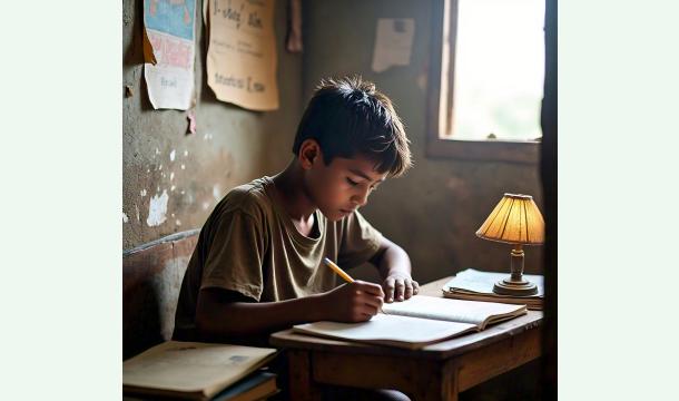 Cover For my son's education