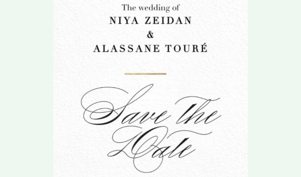 Cover Mariage de Marc Alassane et Niya