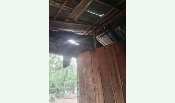 Cover My house not completely yet