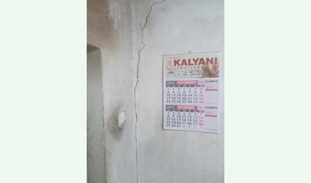 Cover My house was damaged by Cyclone Ditita. 