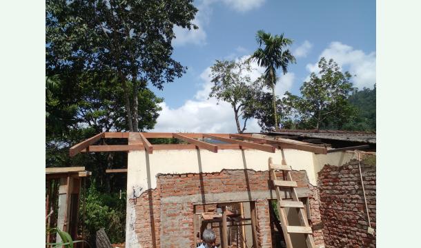 Cover Help us build  a new house