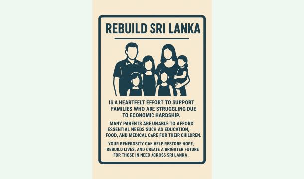 Cover Rebuild Sri Lanka - Recovery from disaster situation 