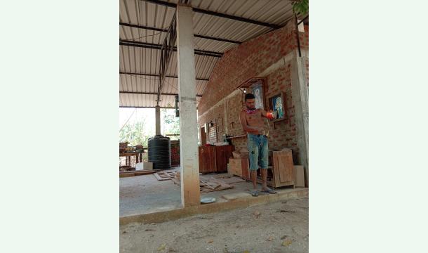 Cover Help us bbuild a new house