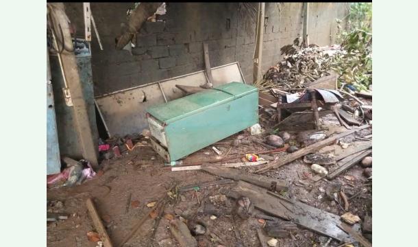 Cover My house was completely destroyed by the flood and I want to rebuild it.