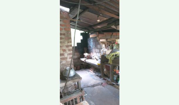 Cover My kitchen has been destroyed due to the bad weather 