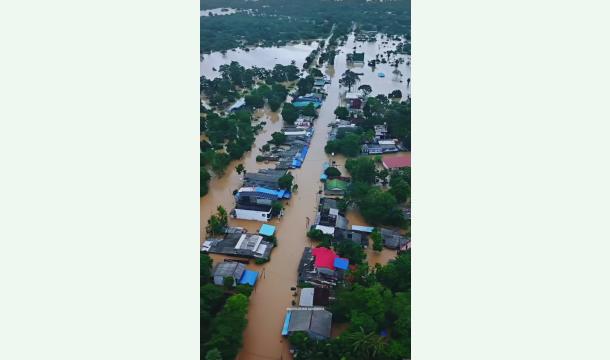 Cover Providing school assistance to school childran affected by floods and natural disasters