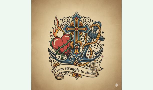 Cover From struggle to studio 40y old having a change to rebuild live