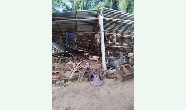 Cover I lost my house, help me build a new one.