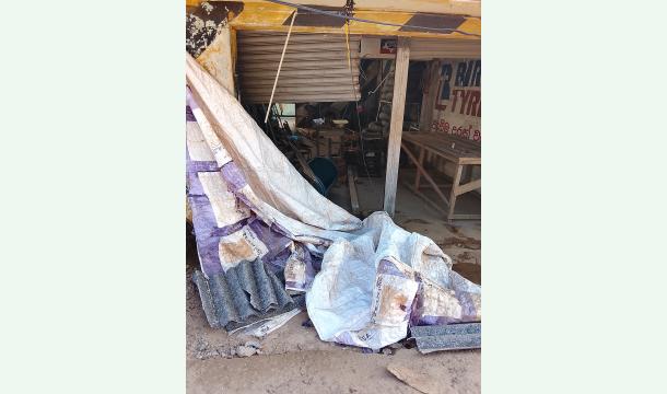 Cover "Severely affected by floods🥺”