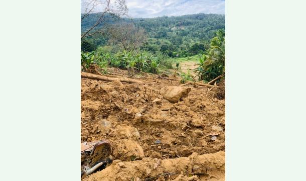 Cover Land sliding in sri lanka