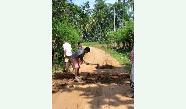 Cover To help the poor people. 