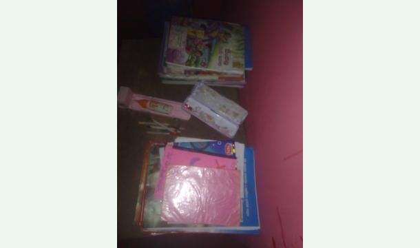 Cover Buy new school books for my little children 
