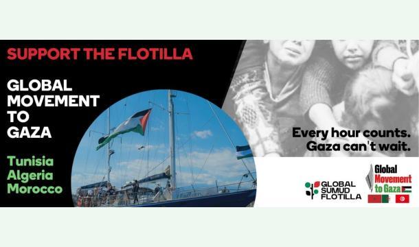 Cover Support the Flotilla GMTG Tunisia Morocco Algeria