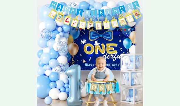 Cover My baby son's First Birthday 🙂