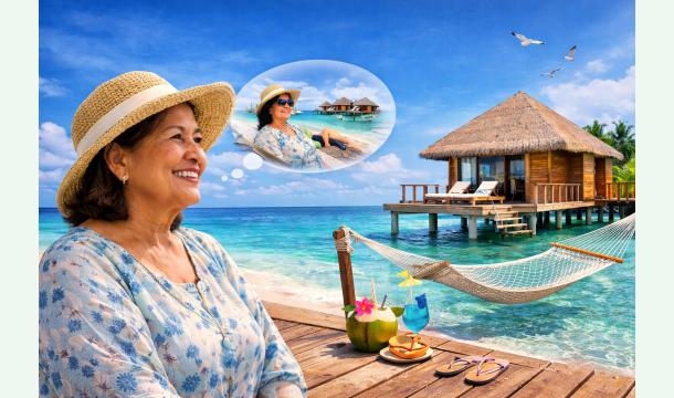 Cover Helping My Mother Celebrate Her Birthday with a Dream Trip to the Maldives. 