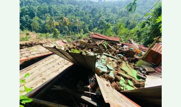 Cover ​"Help us rebuild our home destroyed by the landslide"