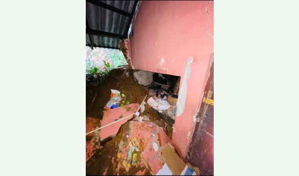 Cover Building a new house after my home was affected by a landslide."