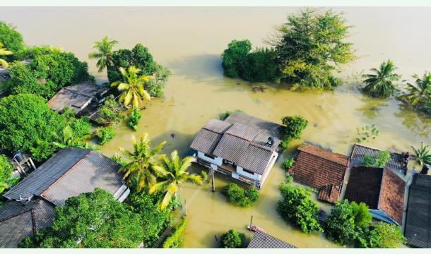 Cover To be a refuge gor people displaced by natural disasters in sri lanka