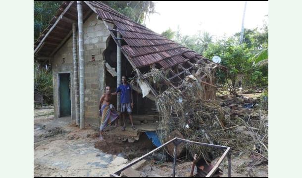 Cover "Emergency Housing Support for 100 Families in Srilanka"