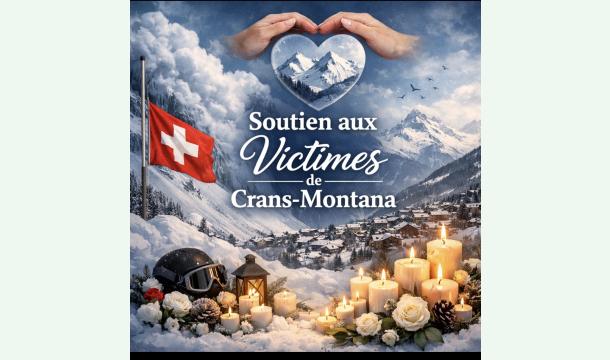 Cover Soutien aux victimes touchées par l’incendie de Crans-Montana