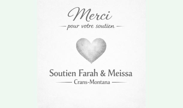 Cover  Solidarité pour les deux soeurs Farah et Meissa Micheloud touchées par le drame de Crans-Montana