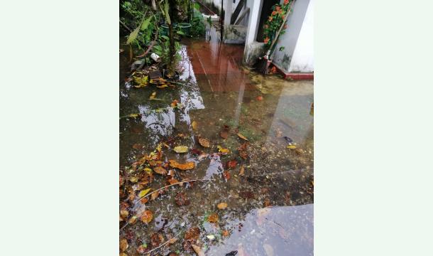 Cover Support the Disaster - stricken my home 