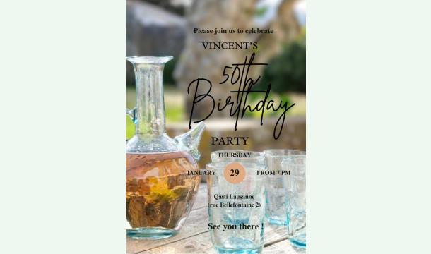 Cover Vincent's Birthday