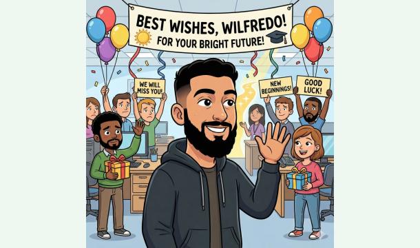 Cover Will's Leaving Collection Pot