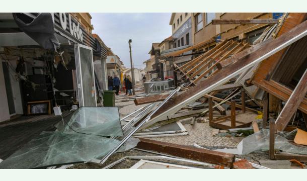 Cover Tempête Kristin au Portugal