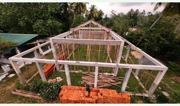 Cover Support damma School Construction – A Great Help to Complete This Important Education Project for Ch...