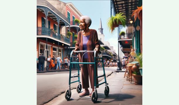 Cover Un Rollator pour la Nouvelle-Orléans ?