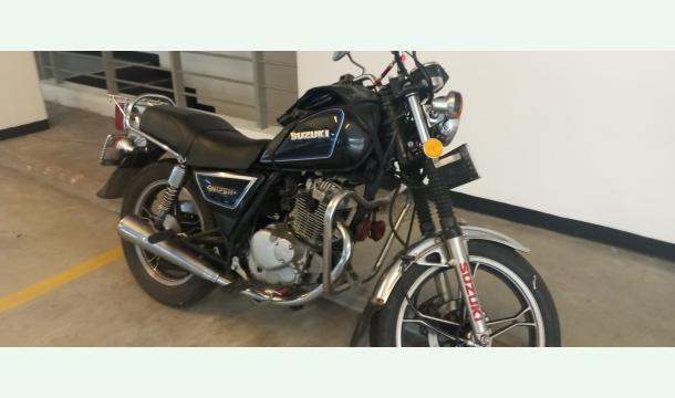 Cover I won't by a motorbike 