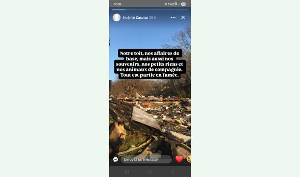 Cover Reconstruction de la maison de ma tante qui a brûlê.