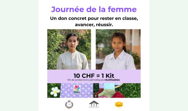 Cover Journée de la femme - Agir concrètement pour la dignité et l’éducation au Cambodge.
